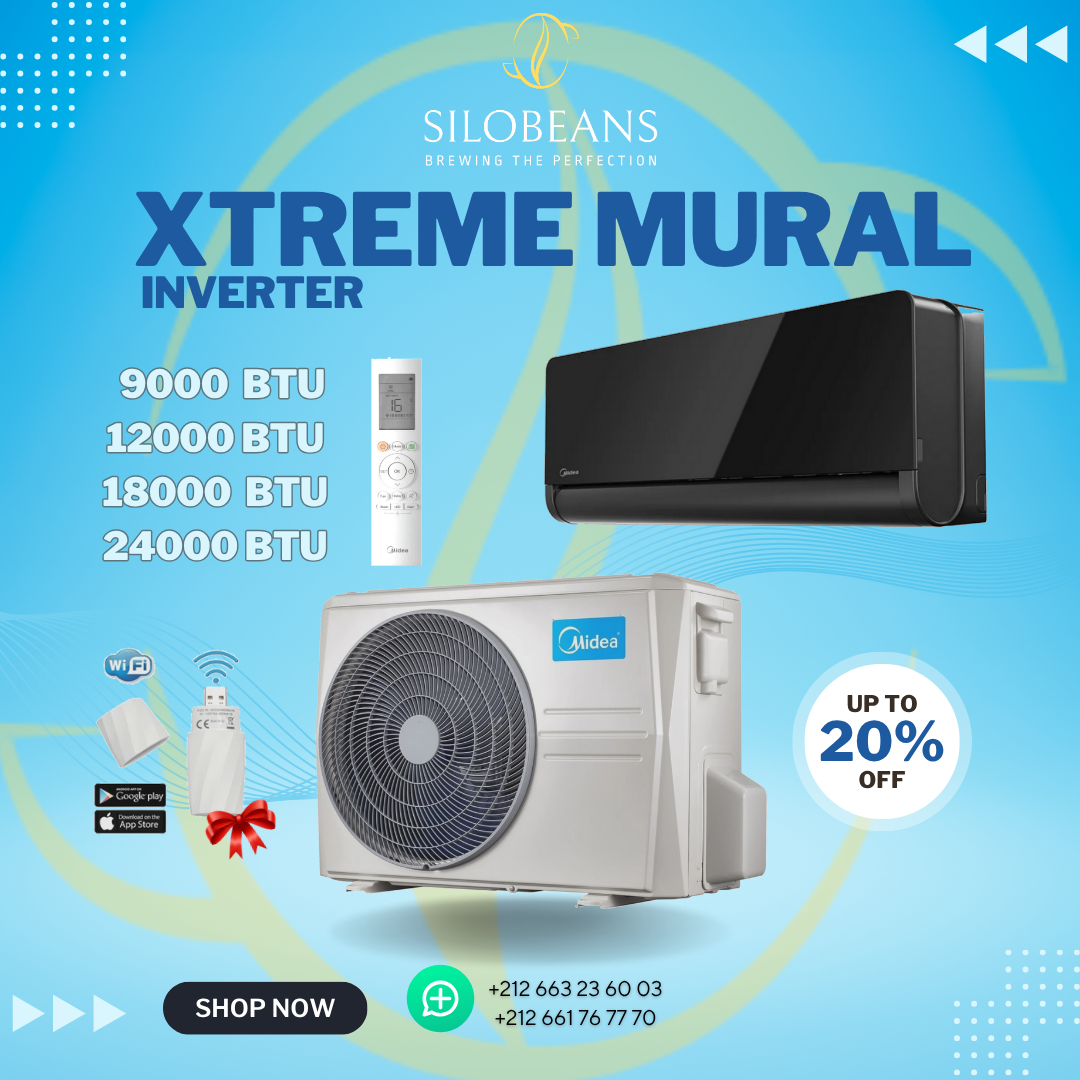CLIMATISEUR MIDEA INVERTER - De 9000 à 24000 BTU