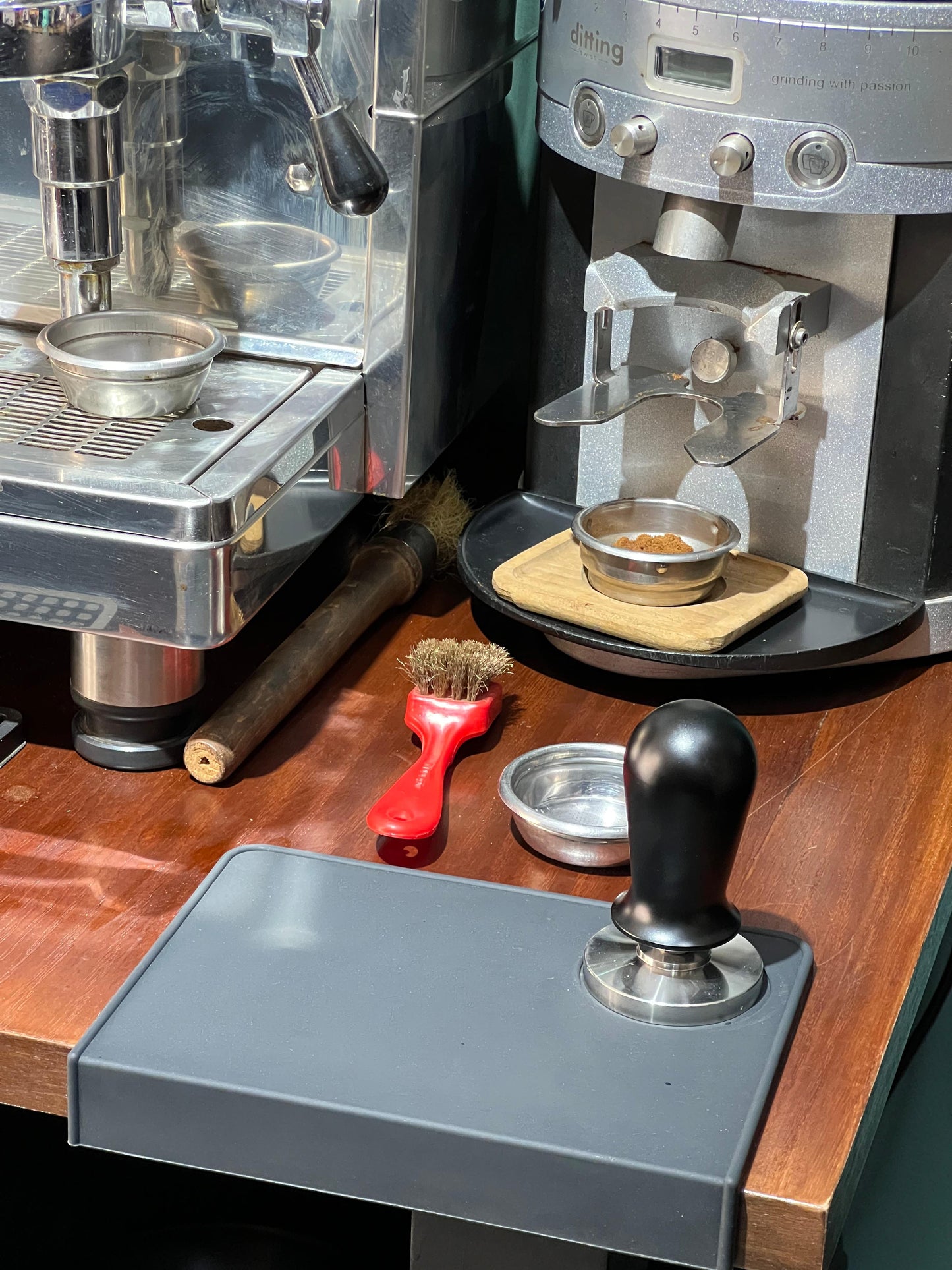 TAMPER CALIBRE 58 MM, 51 MM Noir
