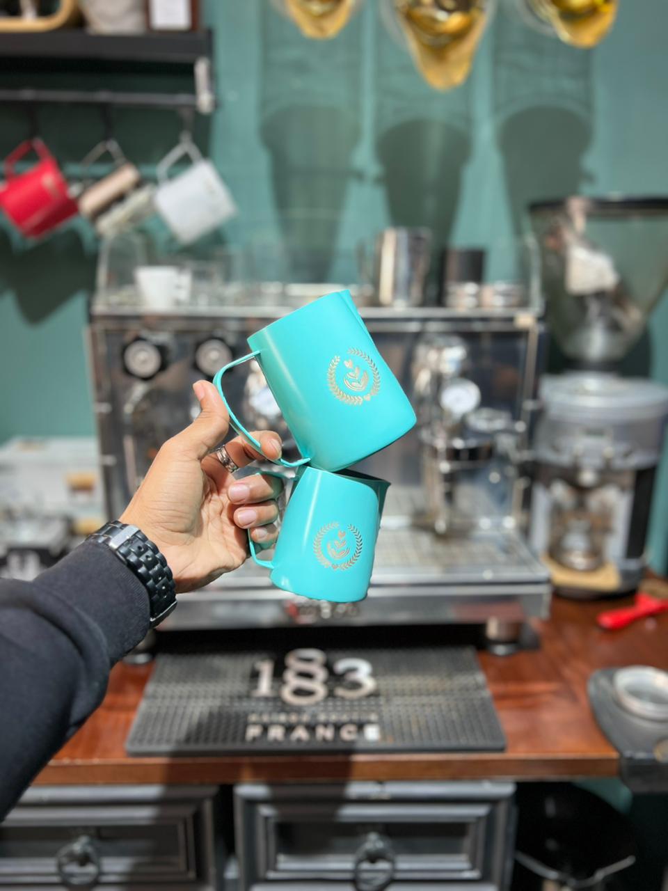350 ML / 600 ML BLUE SKY MILK PITCHER