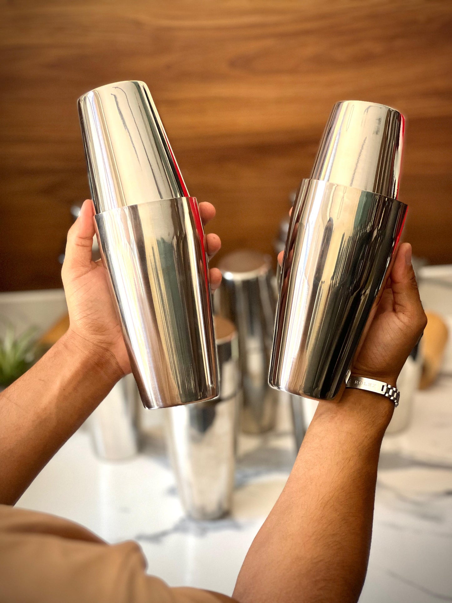 Boston Shaker ( en acier inoxydable )
