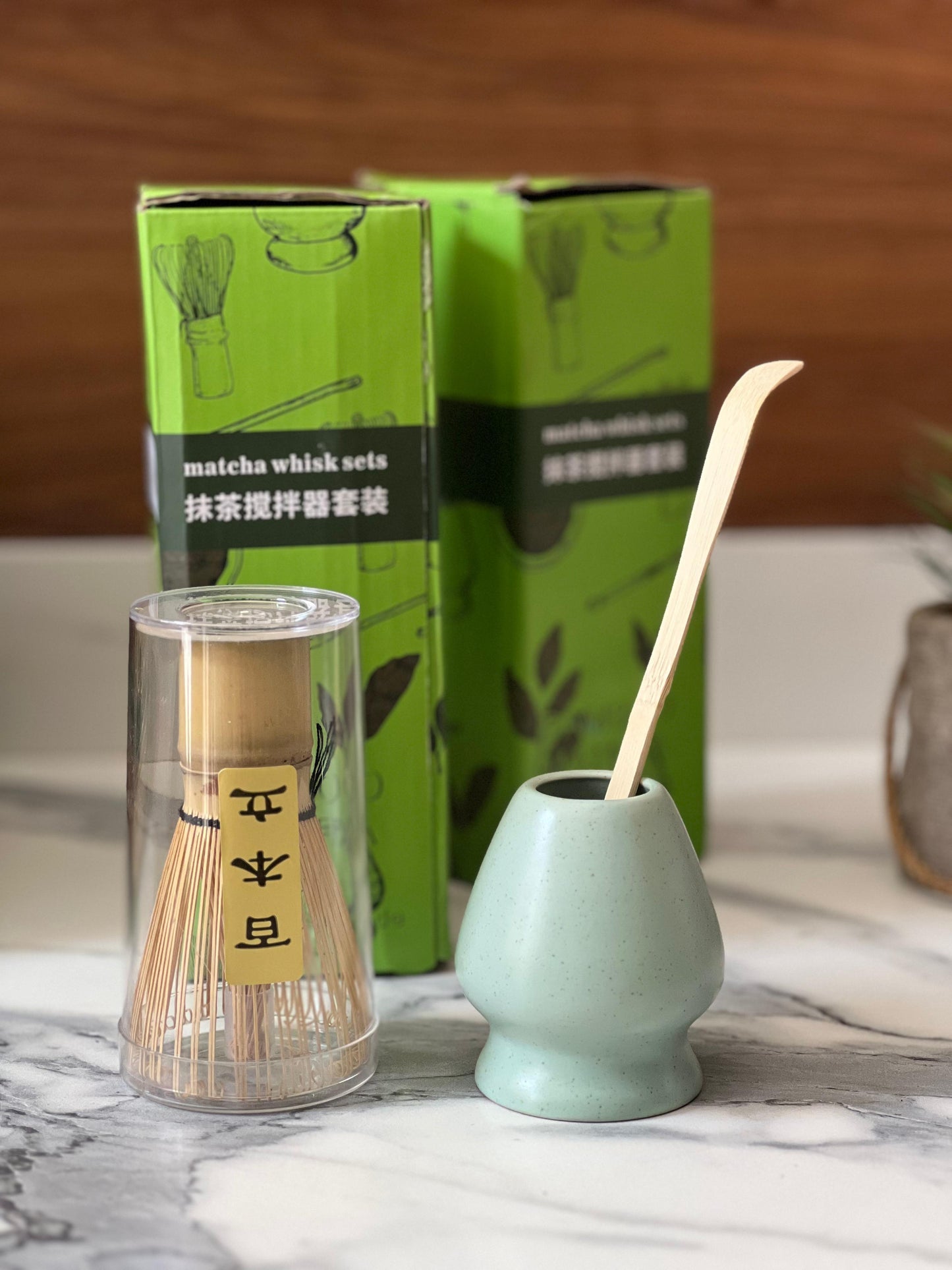 3Pcs Matcha Whisk Set
