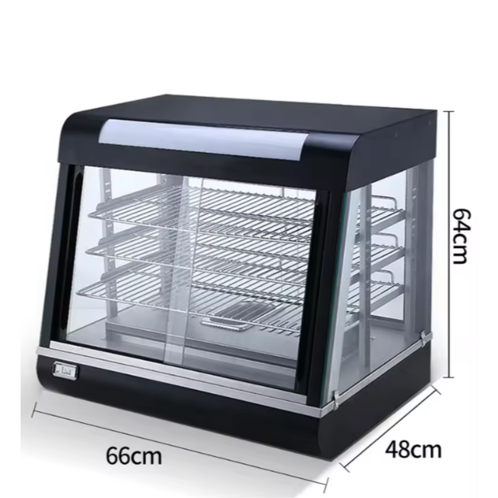 VITRINE CHAUFFANTE ÉLECTRIQUE 3 NIVEAUX