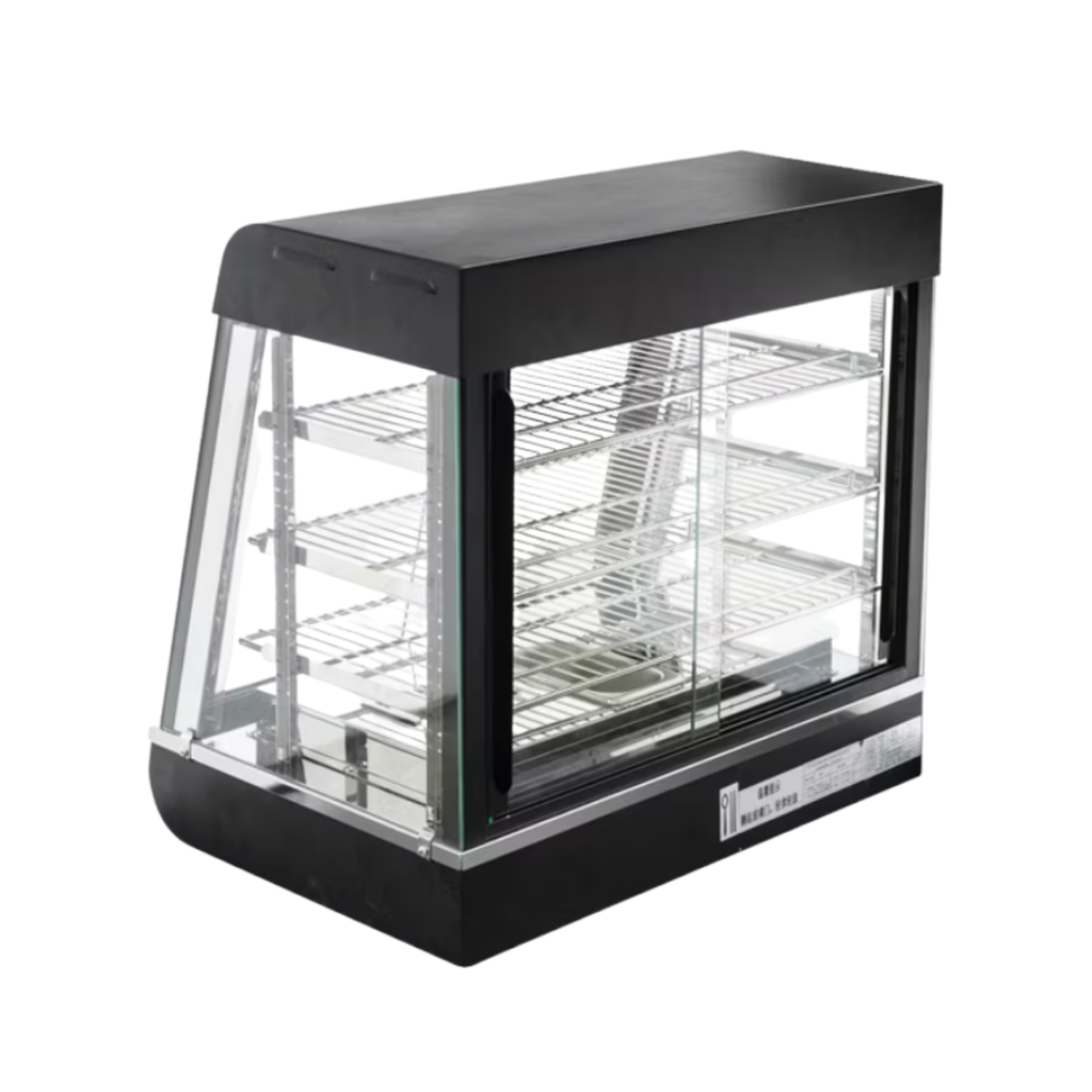 VITRINE CHAUFFANTE ÉLECTRIQUE 3 NIVEAUX