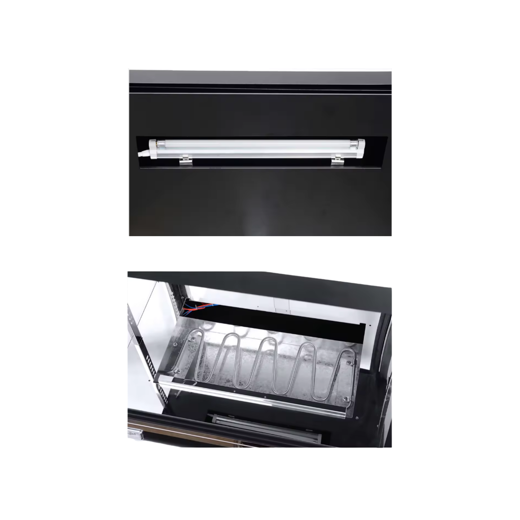 VITRINE CHAUFFANTE ÉLECTRIQUE 3 NIVEAUX