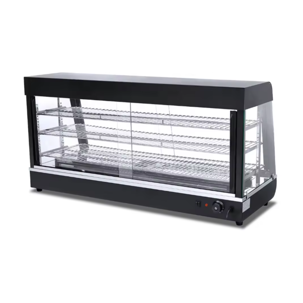 VITRINE CHAUFFANTE ÉLECTRIQUE 3 NIVEAUX