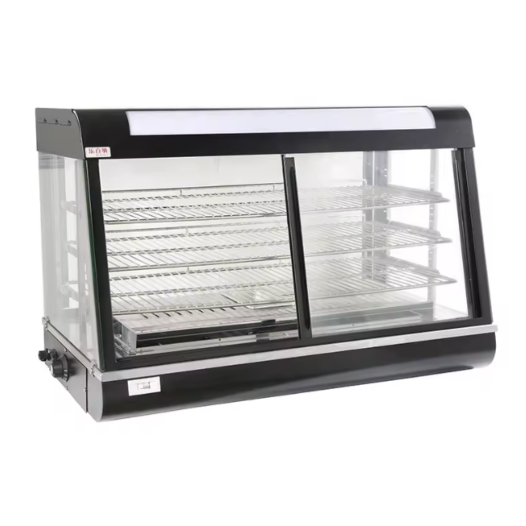 VITRINE CHAUFFANTE ÉLECTRIQUE 3 NIVEAUX