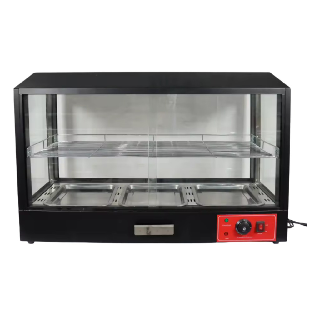 ARMOIRE CHAUFFANTE ÉLECTRIQUE 2 NIVEAUX / 3 BACS