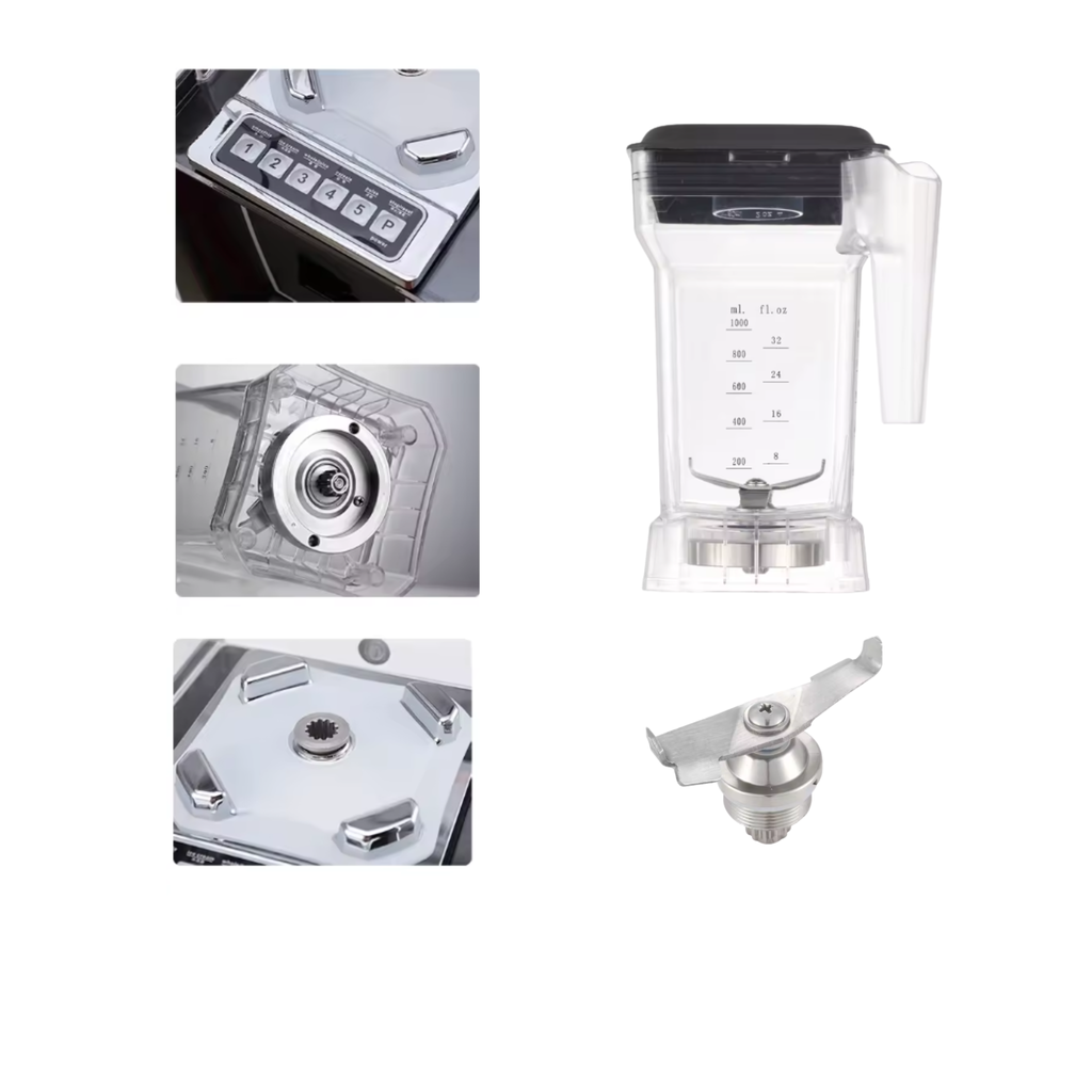 MÉLANGEUR COMMERCIAL PROFESSIONEL SILENCIEUX 1Lt