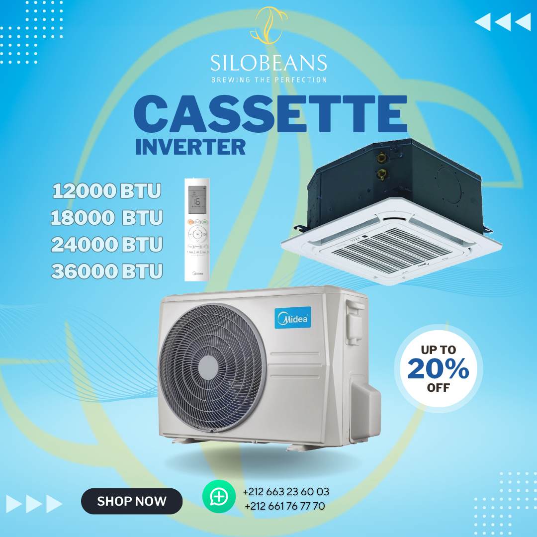 MIDEA CASSETTE INVERTER - De 12000 à 36000 BTU