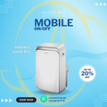 MIDEA MOBILE 9000BTU - 12000BTU