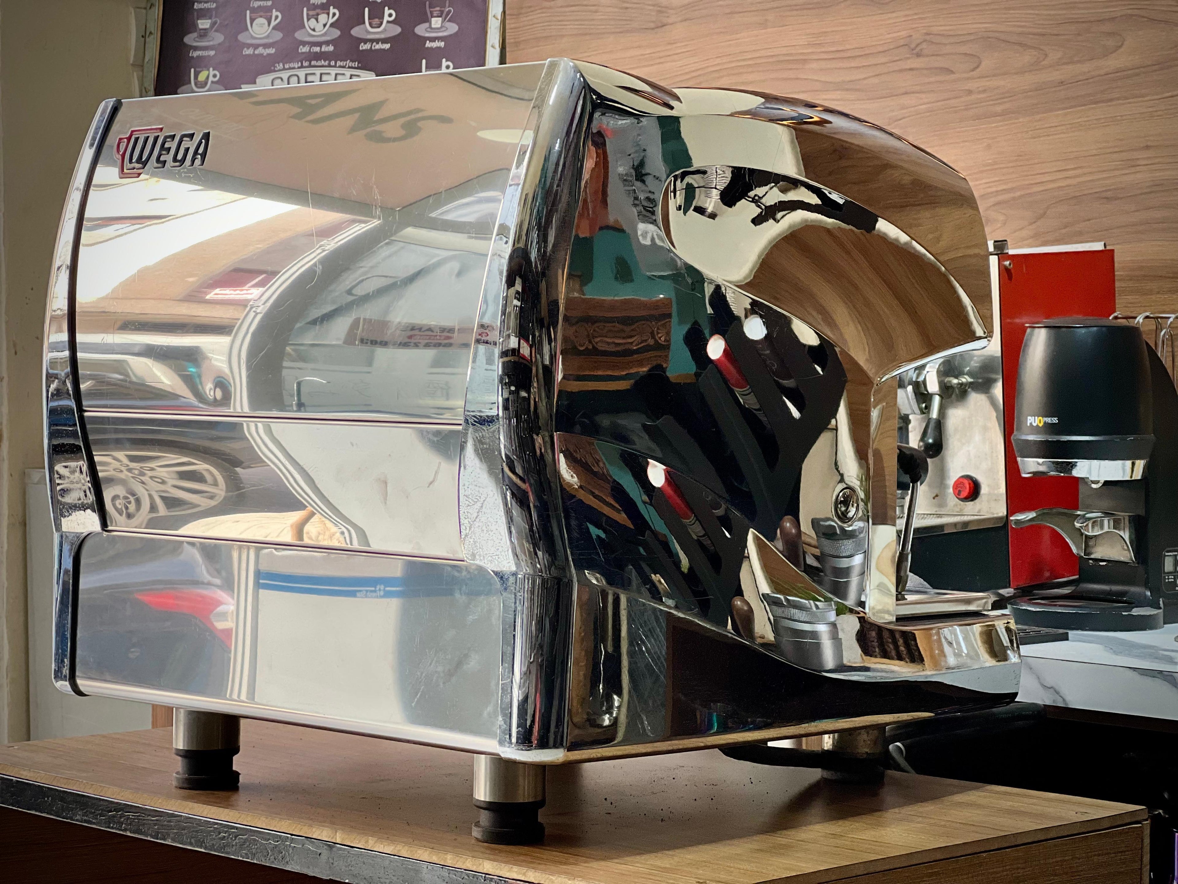 WEGA POLARIS COMPACT CHROME 2 GROUPES ( OCCASION )