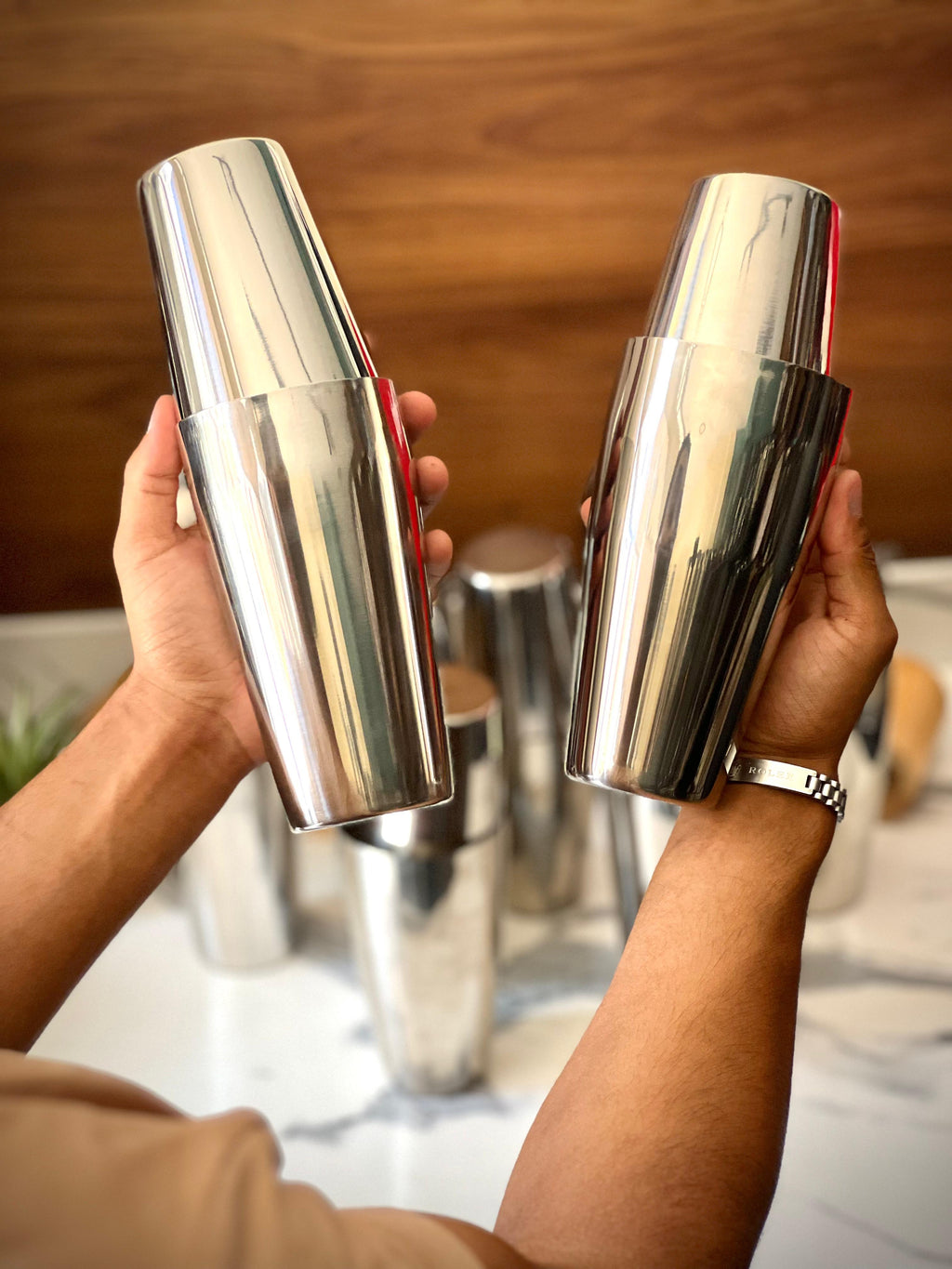 Boston Shaker ( en acier inoxydable )