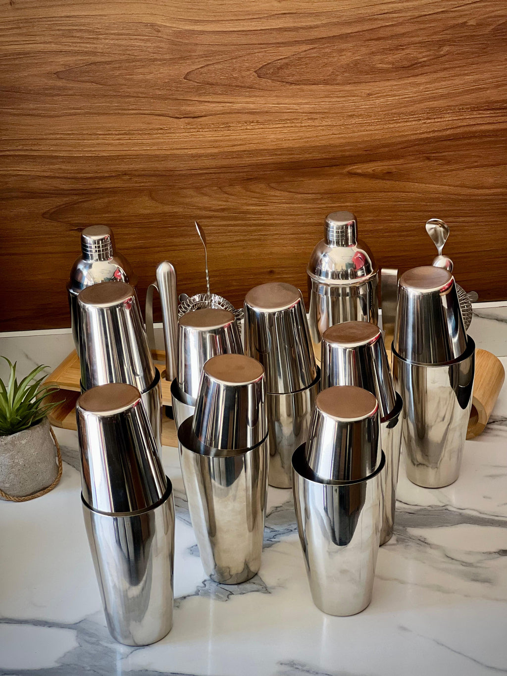 Boston Shaker ( en acier inoxydable )