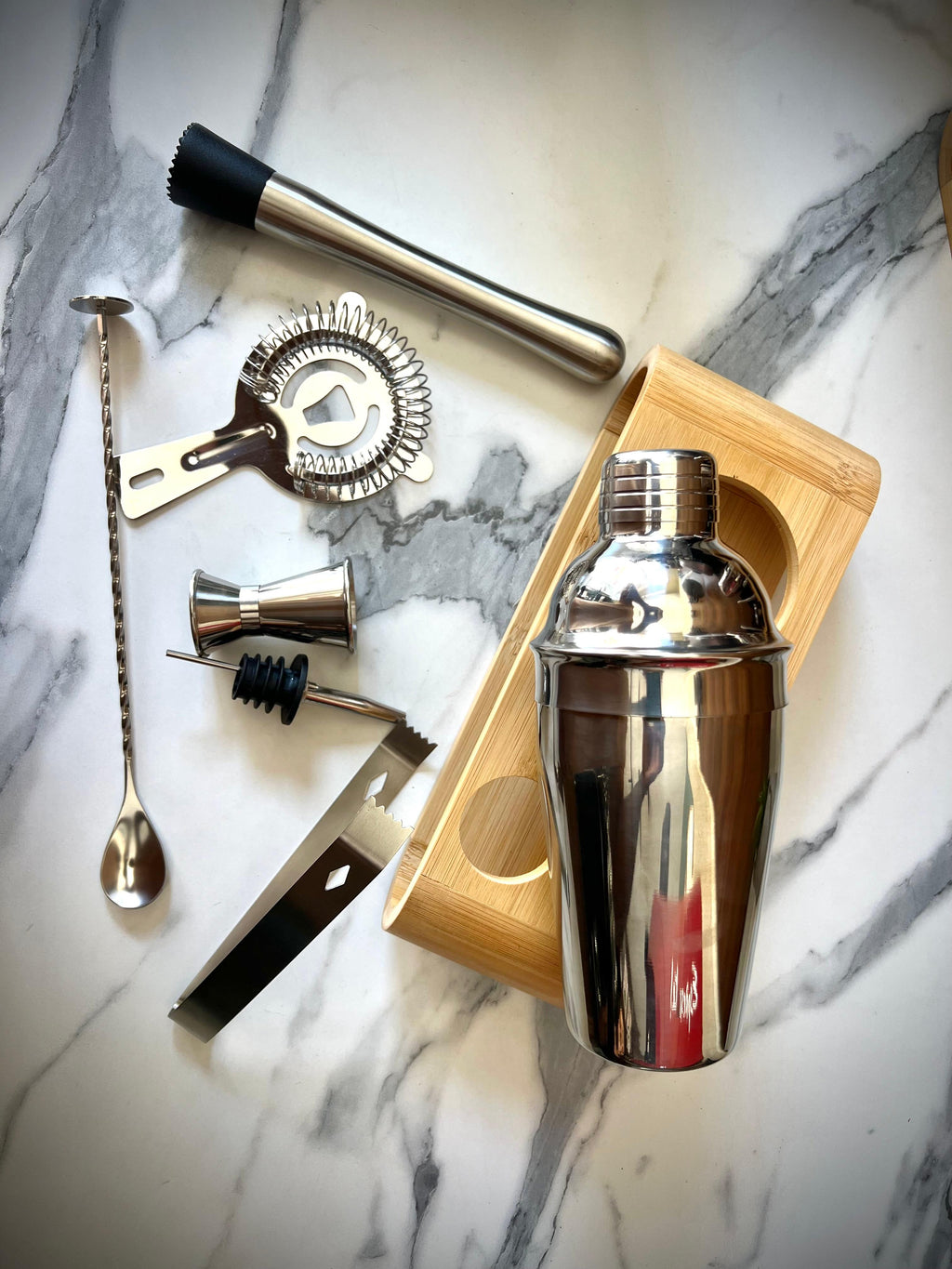 Kit Cocktail 550ml ( en acier inoxydable )