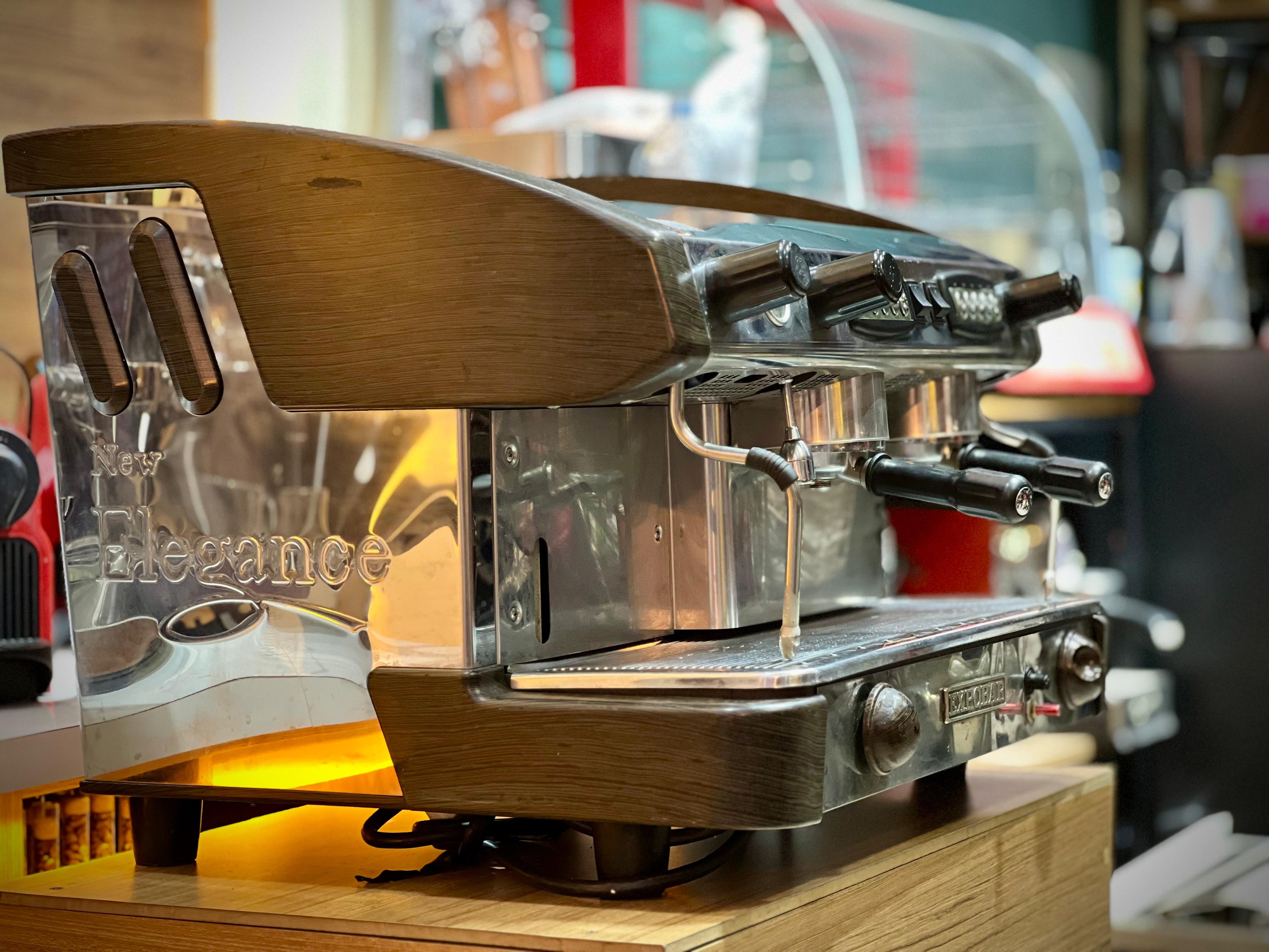 EXPOBAR NEW ELEGANCE 2 GROUPES ( OCCASION )