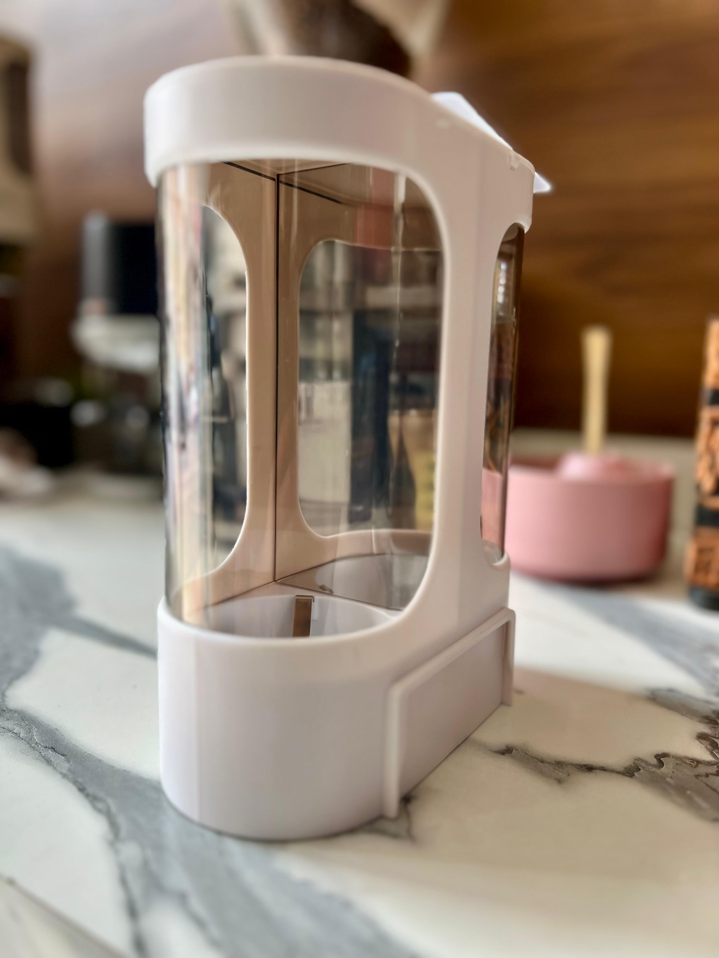 Distributeur de gobelets en papier jetables à fixation murale