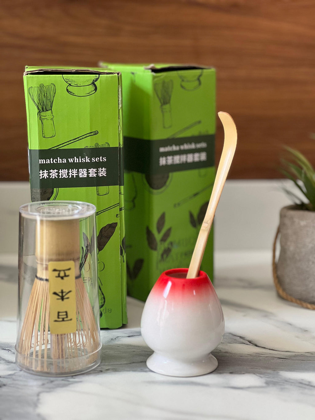3Pcs Matcha Whisk Set