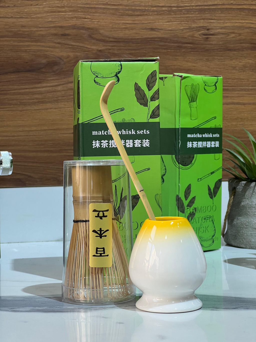 3Pcs Matcha Whisk Set