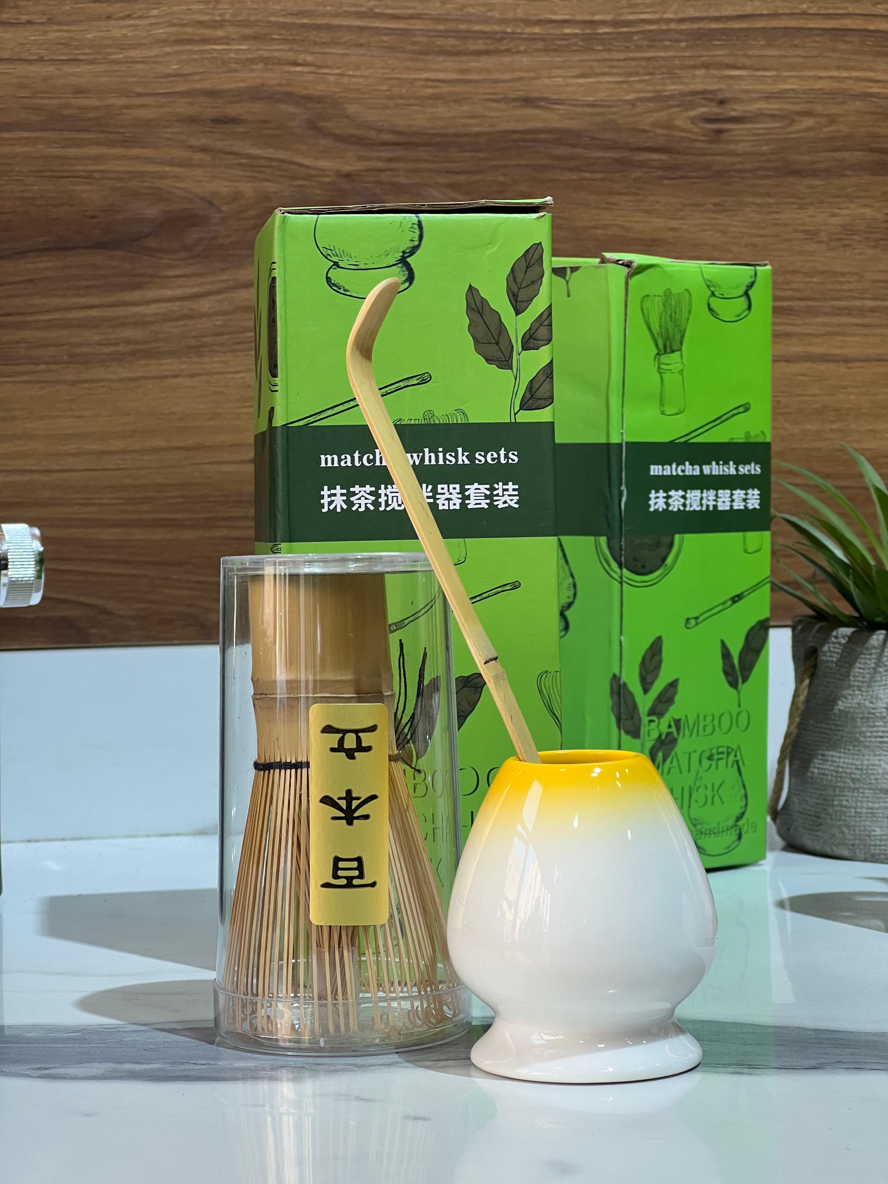 3Pcs Matcha Whisk Set