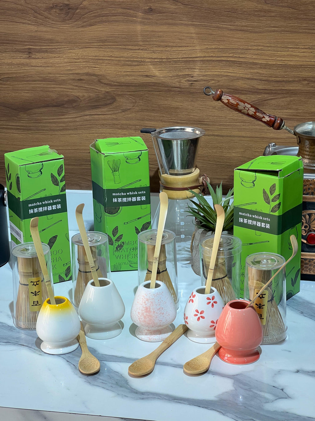3Pcs Matcha Whisk Set