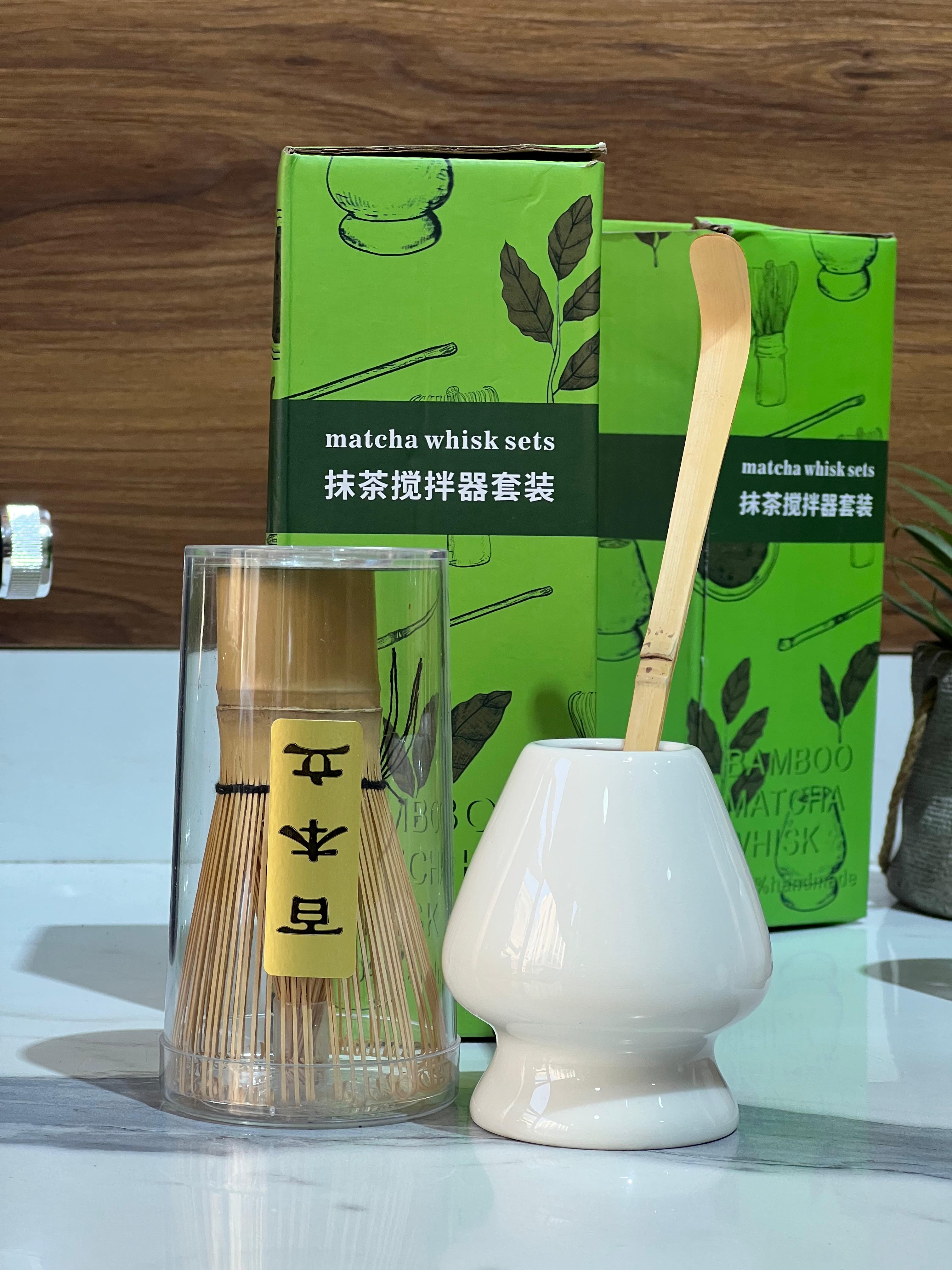 3Pcs Matcha Whisk Set